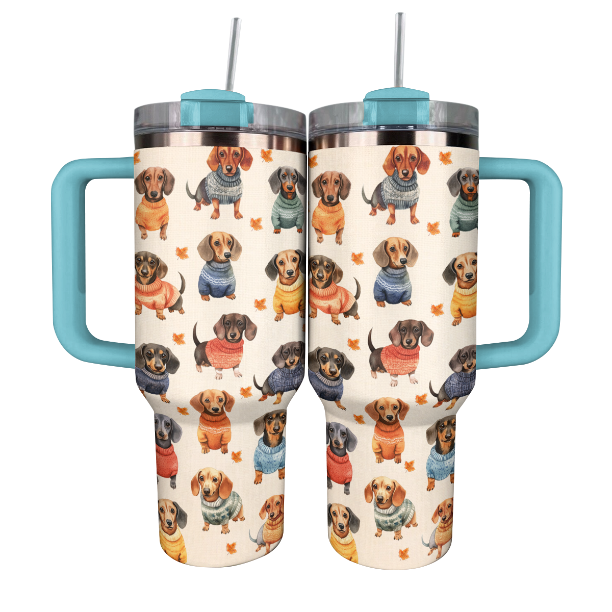 Shineful Tumbler Autumn Cozy Dachshund