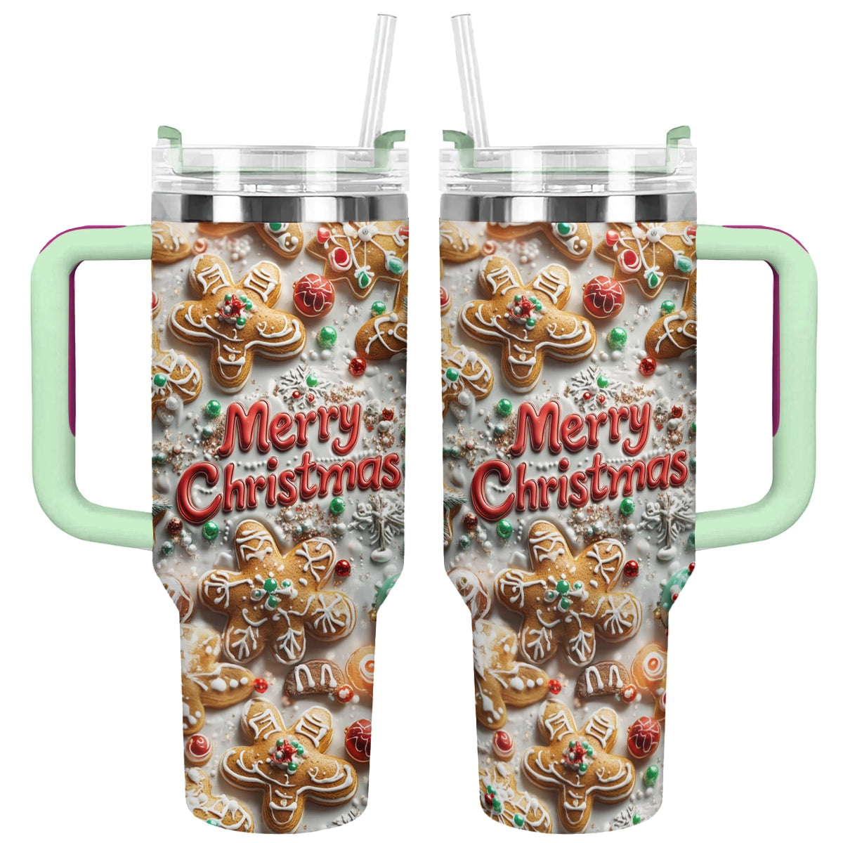 Shineful Glossy Tumbler Baking Merry Christmas