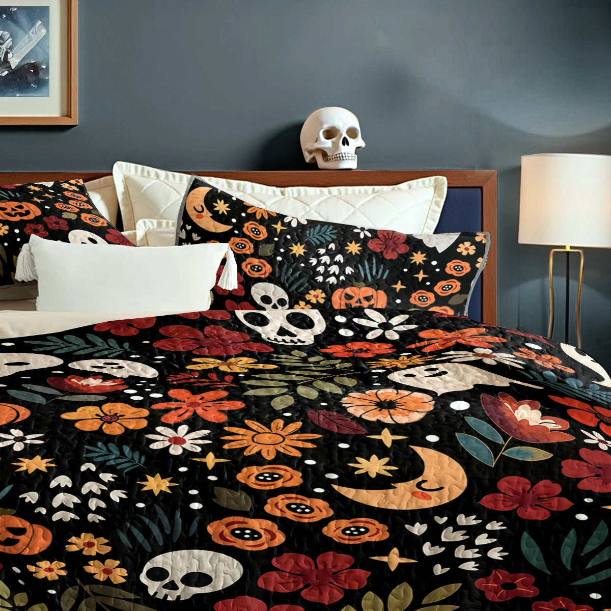 Shineful All Season Quilt 3-Piece Set Spooky Chic