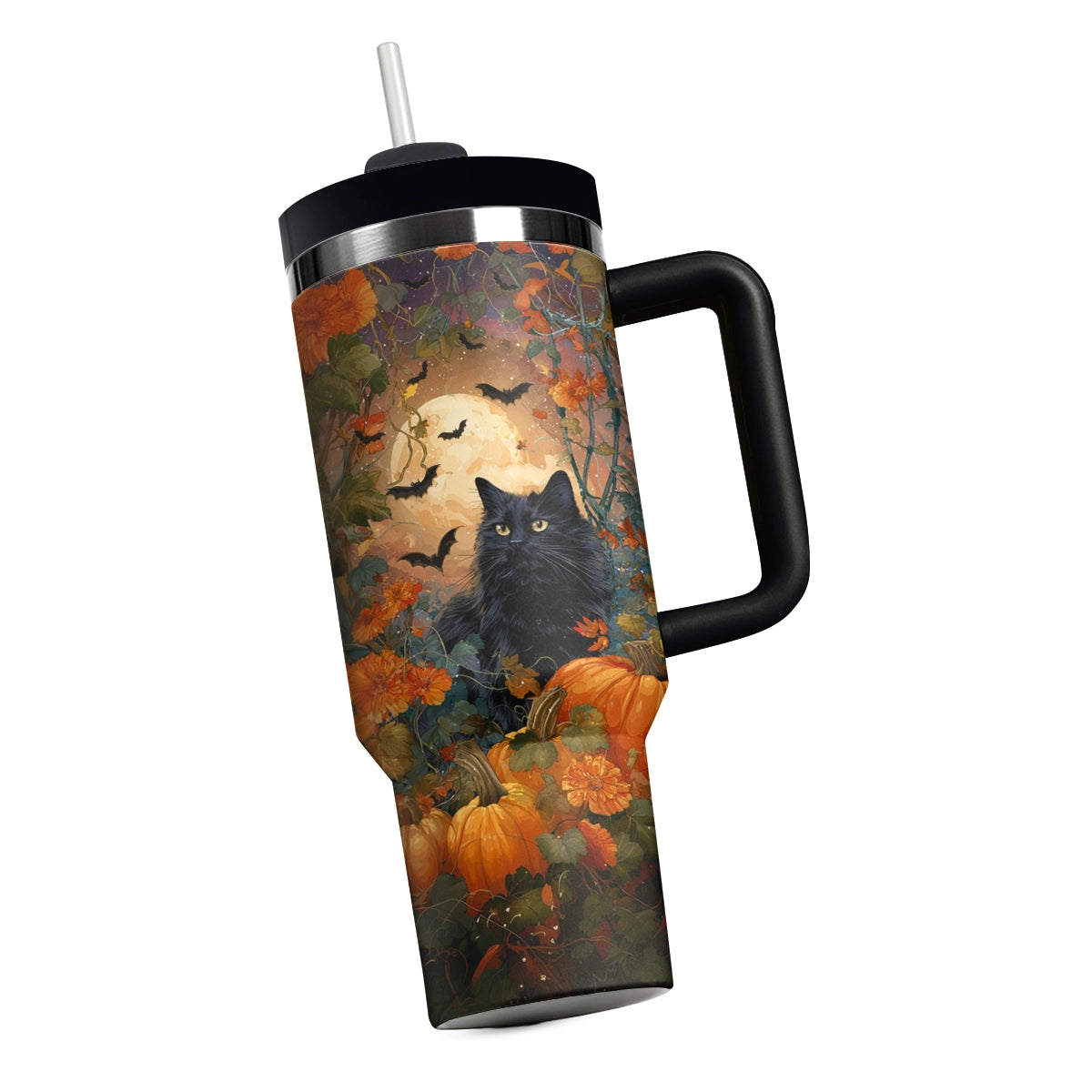 Shineful Tumbler Cat Autumn Enchantress