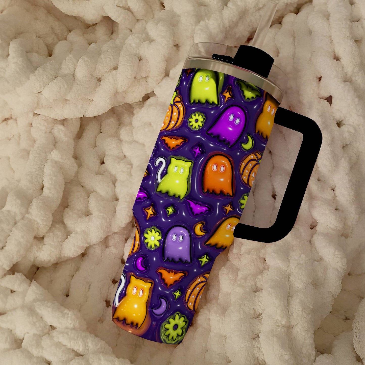 Shineful Glossy Tumbler Boo 3D