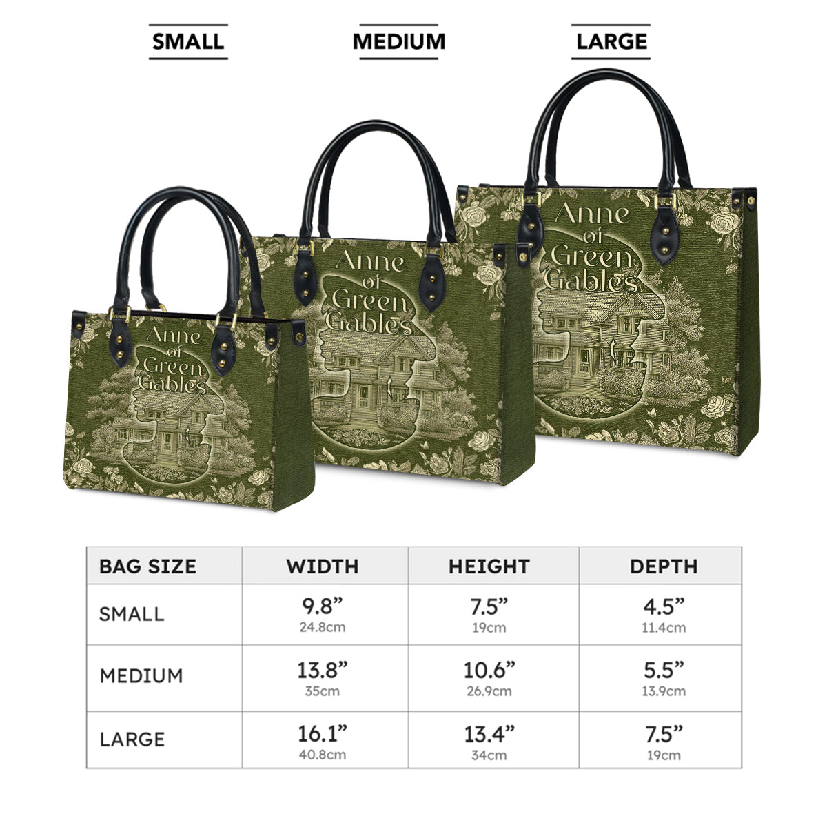 Shineful Leather Bag Green Gables Dreamer