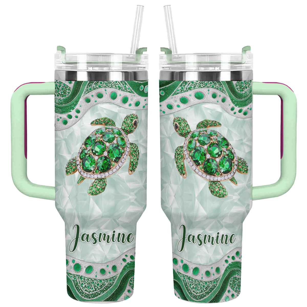 Shineful Tumbler Crystal Sea Turtle