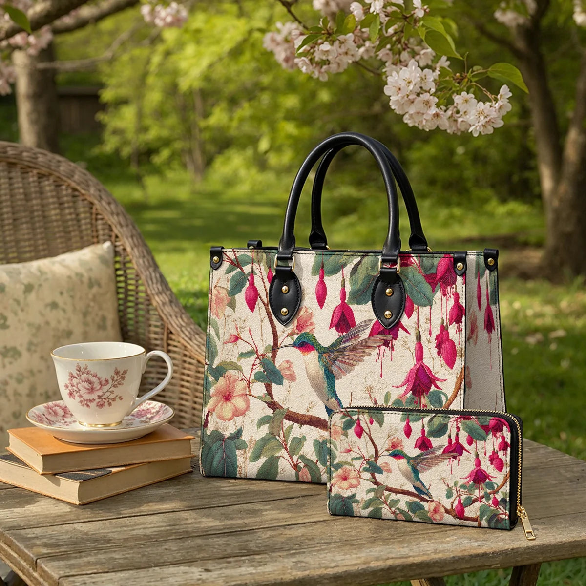 Shineful Leather Bag Fuchsia Waltz