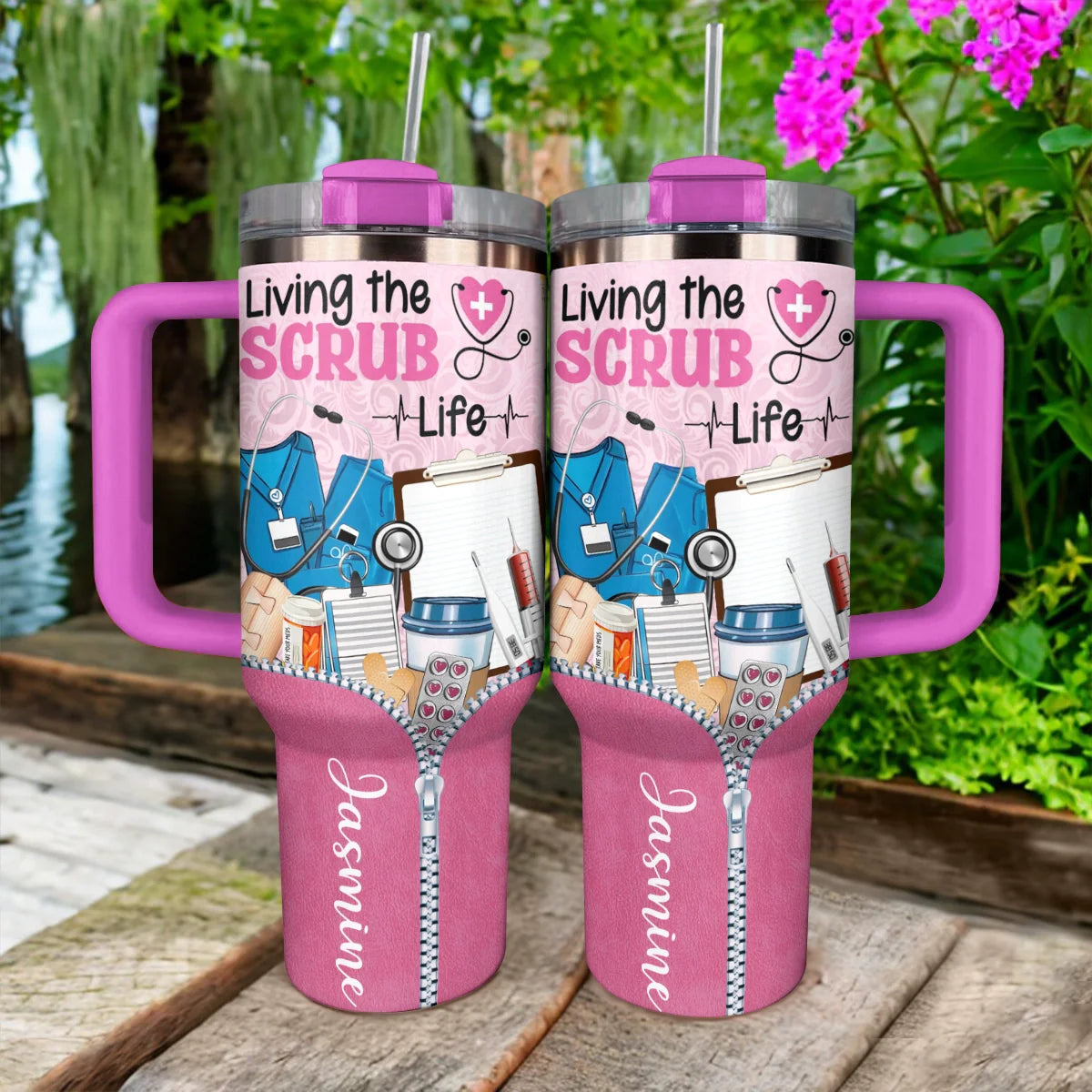 Shineful Tumbler Scrub Life Essentials