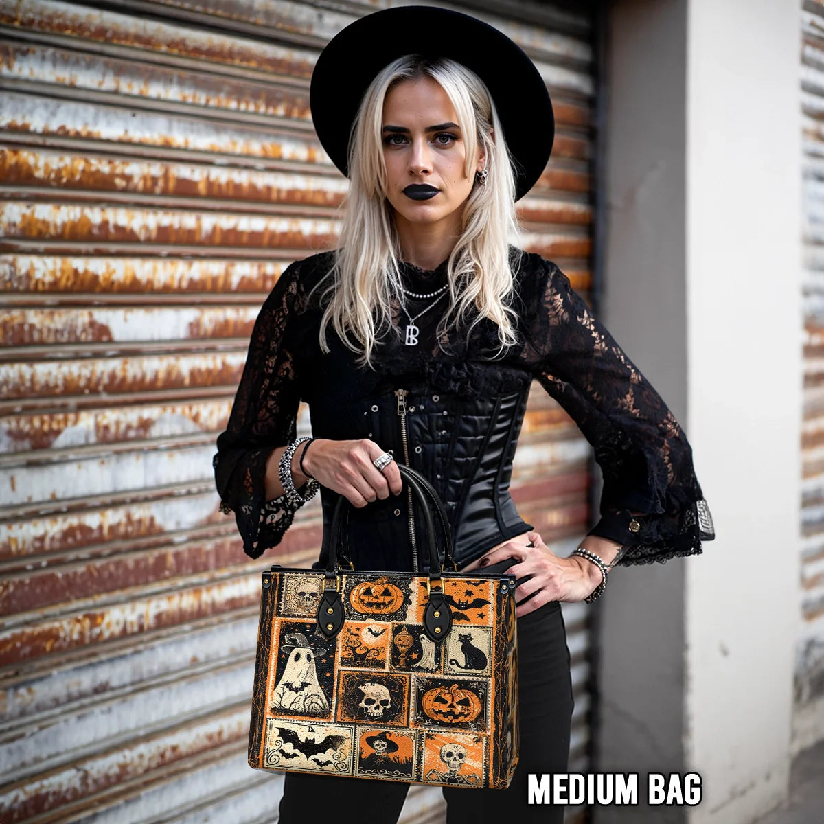 Shineful Leather Bag Mystic Halloween Charm