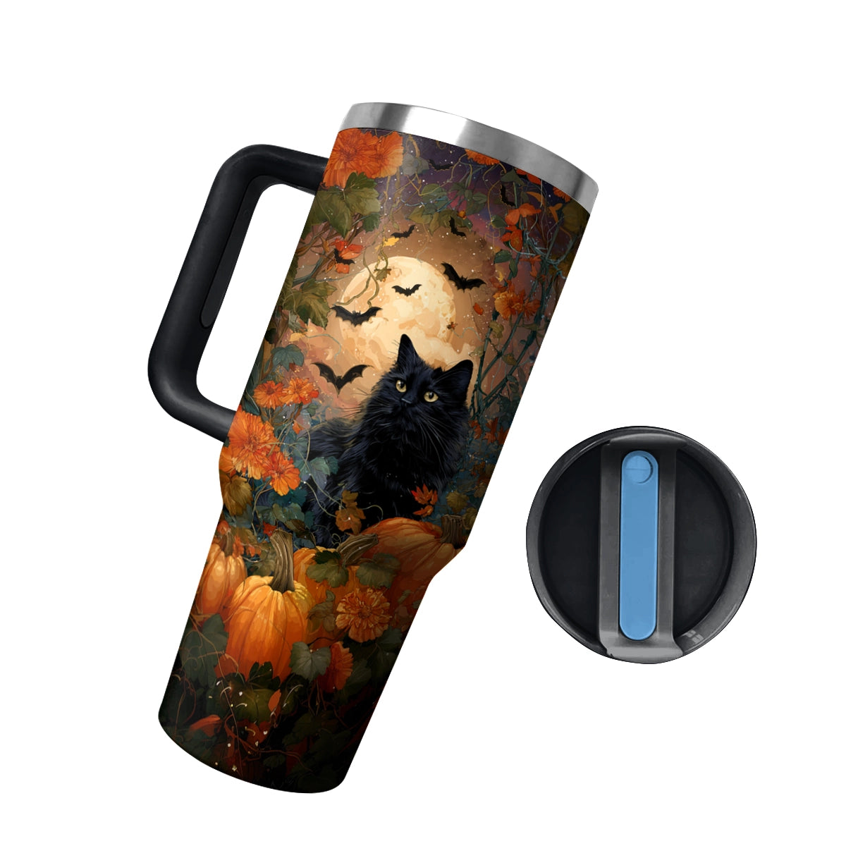 Shineful Tumbler Cat Autumn Enchantress