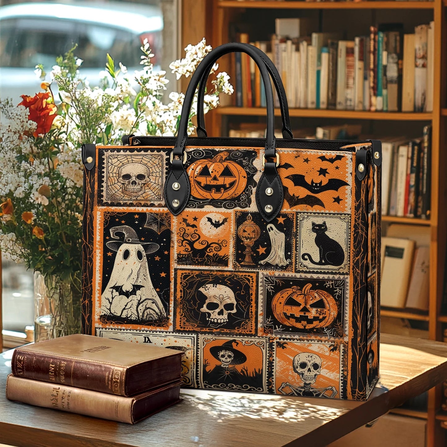 Shineful Leather Bag Mystic Halloween Charm
