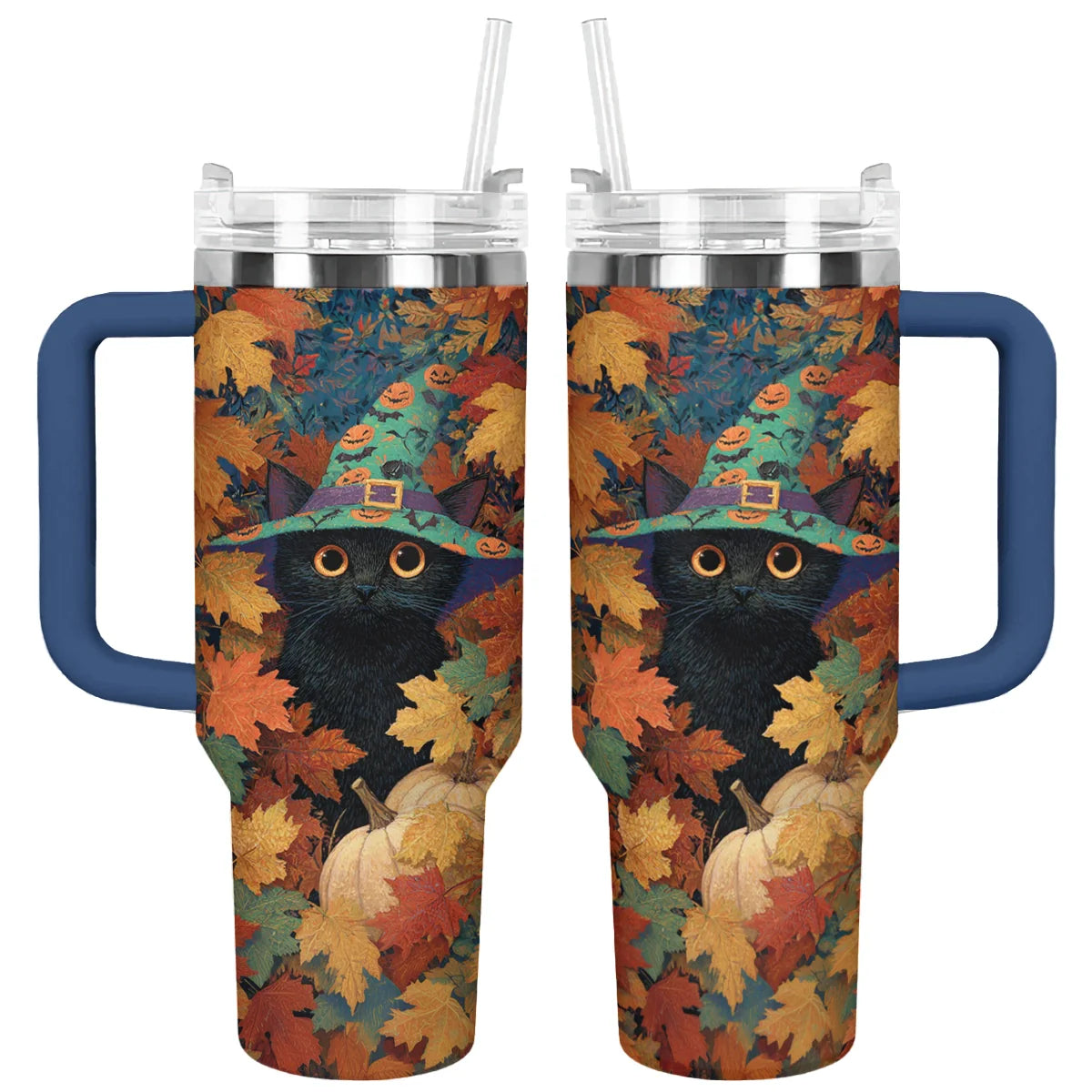 Shineful Tumbler Witchy Cat Autumn