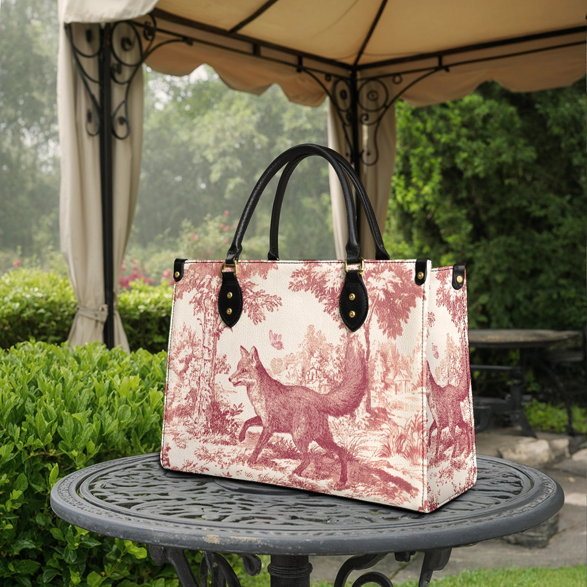 Shineful Fox & Folly Leather Bag