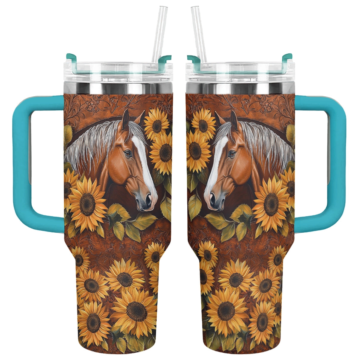 Shineful Tumbler Sunflower Saddle