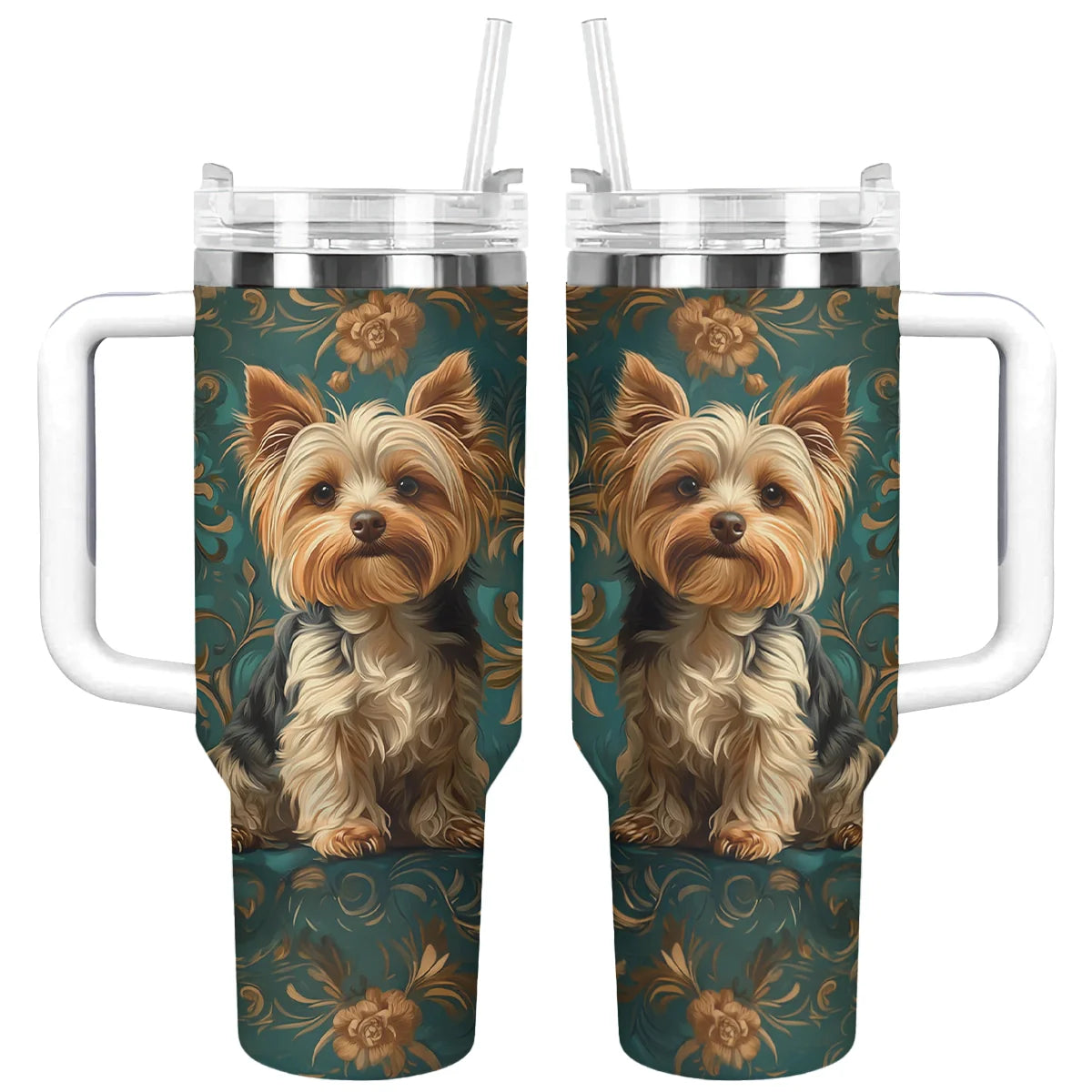 Shineful Tumbler Yorkie Regal Yorkie Elegance