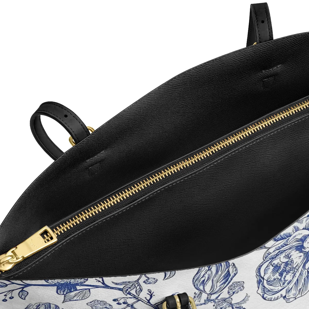 Shineful Leather Tote Bag - Hummingbird Serenity