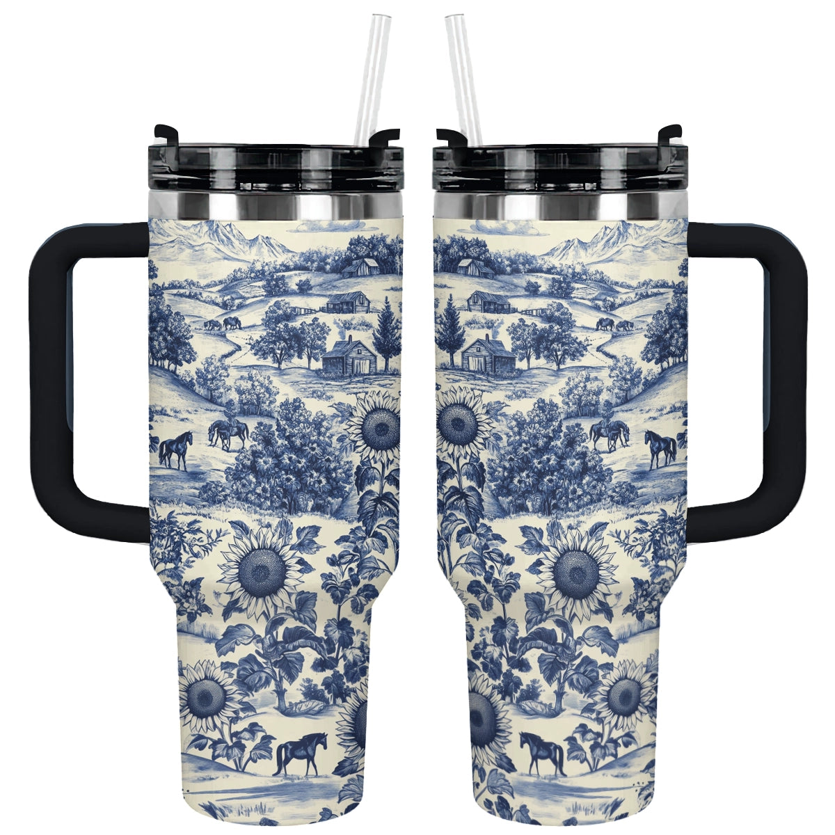 Shineful Tumbler Texas Countryside Bloom