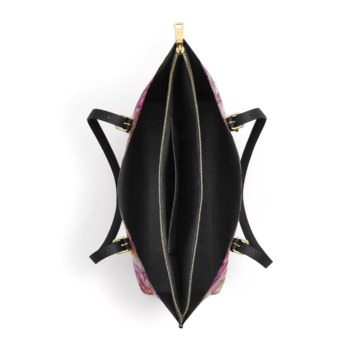 Shineful Leather Tote Bag - Ethereal Flight Hummingbird