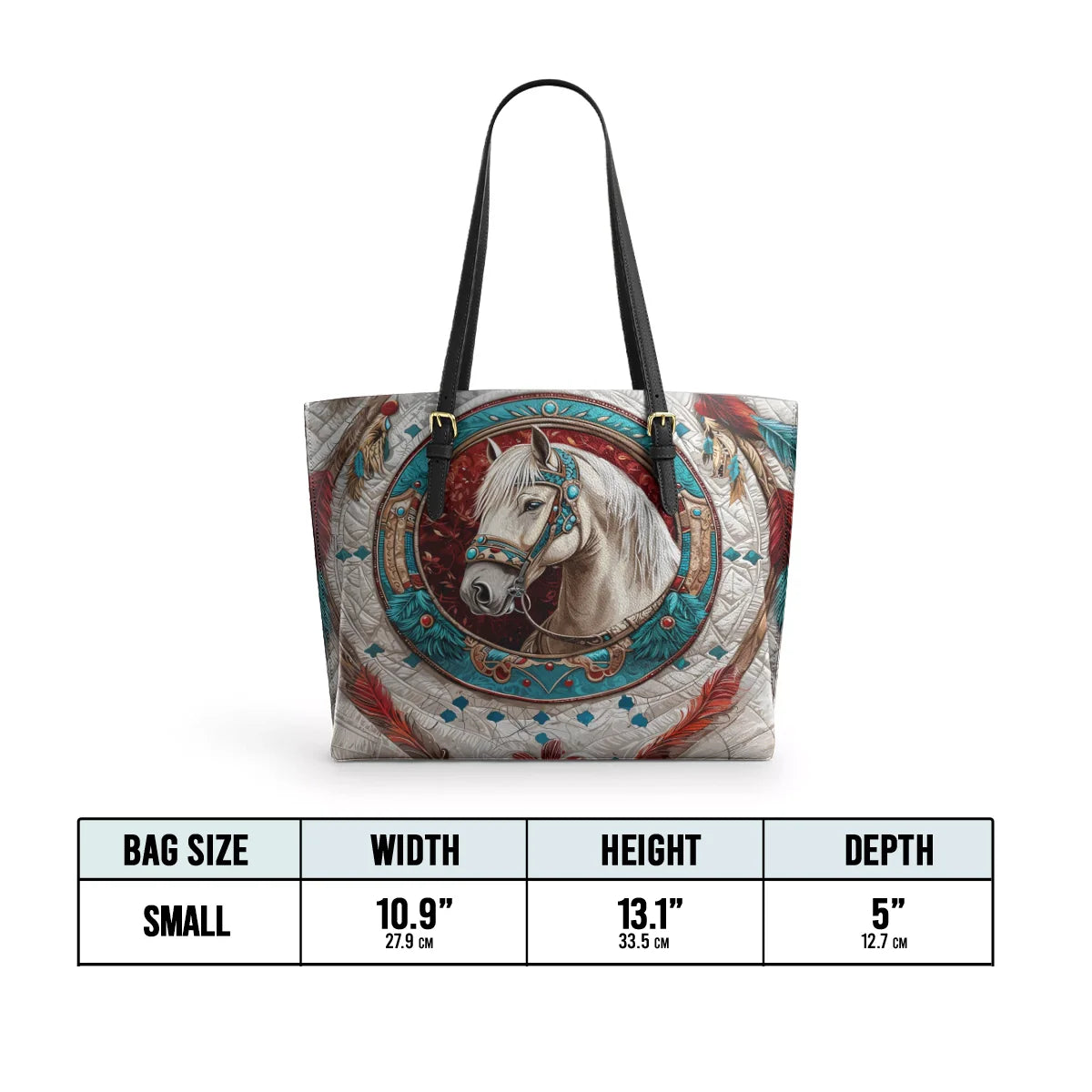 Shineful Leather Tote Bag - Native Grace