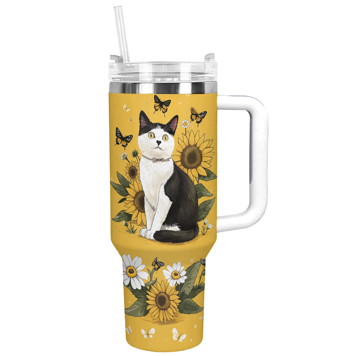 Shineful Tumbler - Sunflower Cat
