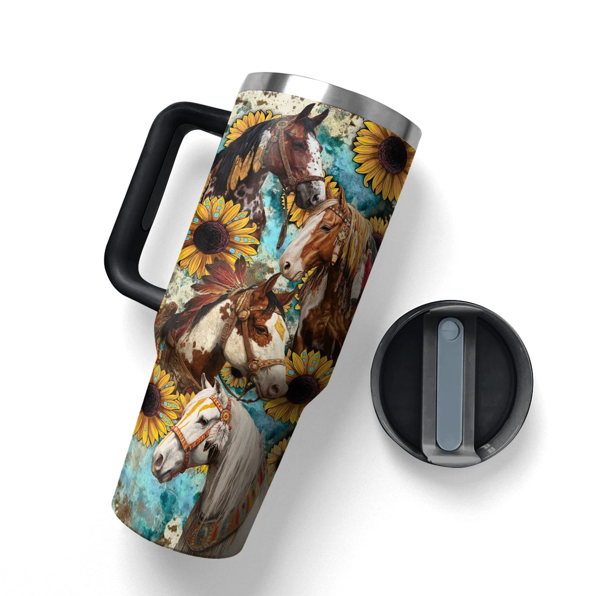 Shineful Tumbler Tribal Sunrise Herd