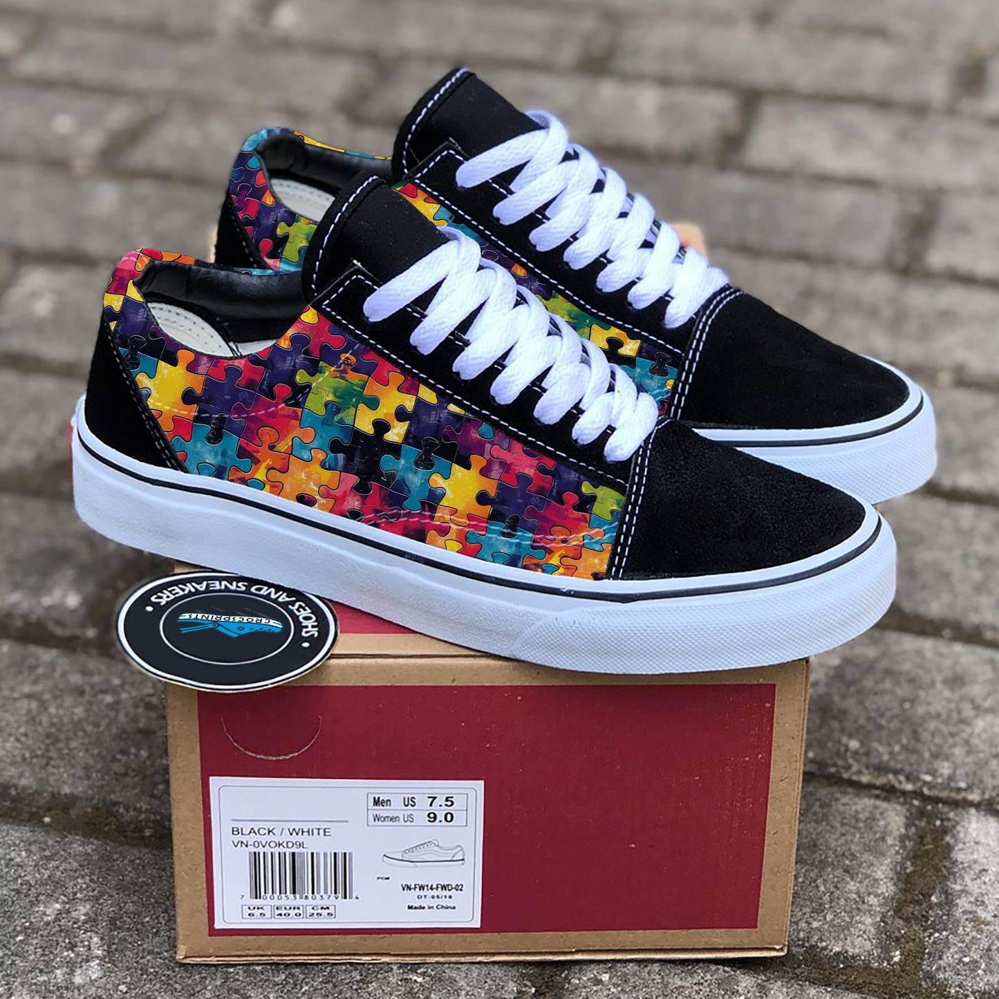 Shineful Sneakers Colorful Puzzle
