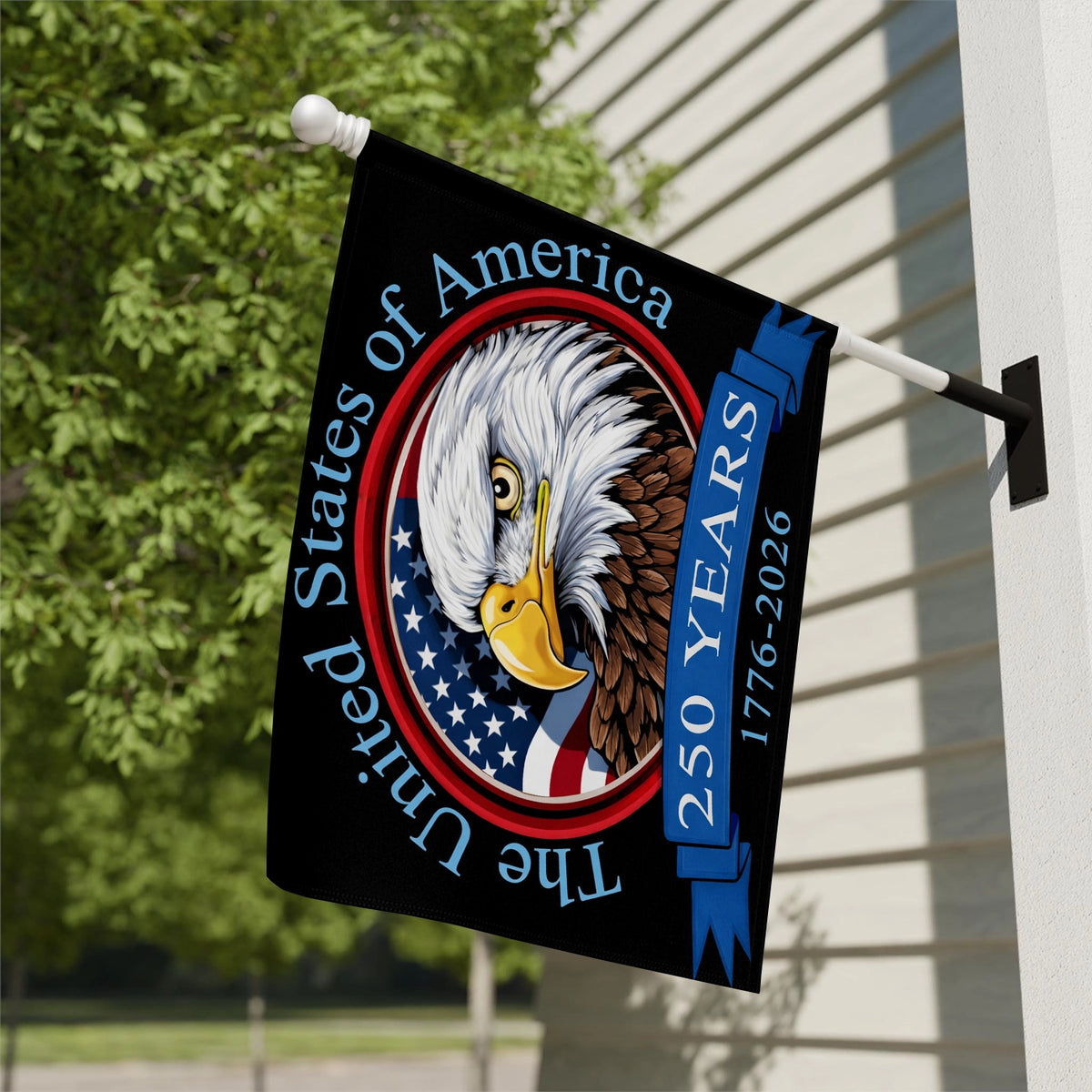 Shineful Bundle Garage and House Flag - American Heritage Seal