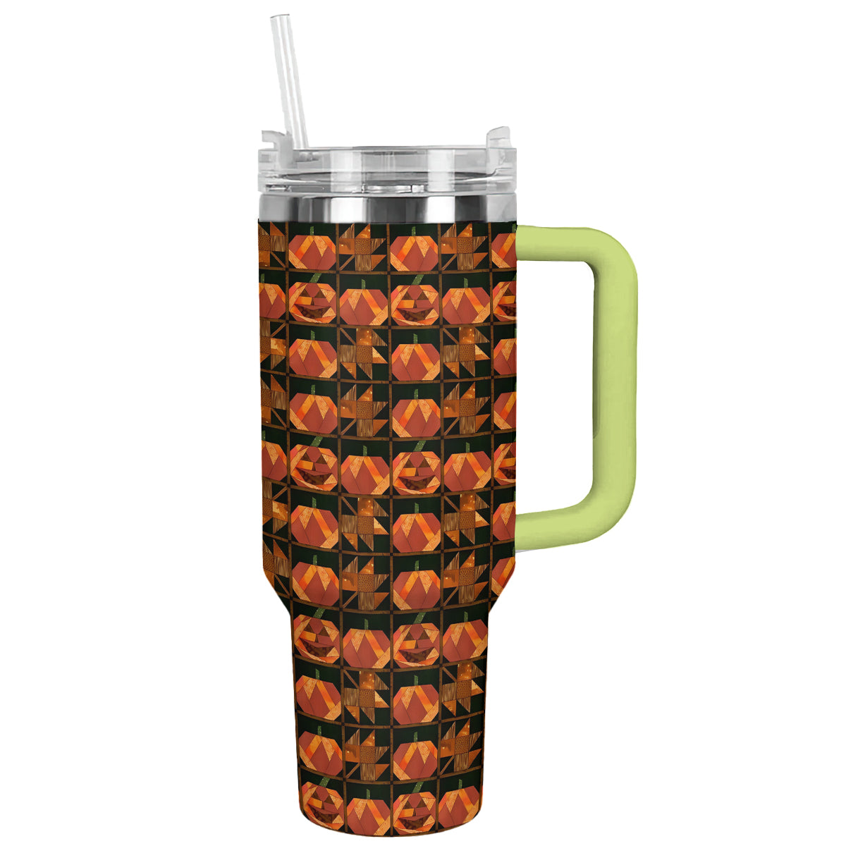 Shineful Tumbler Pumpkin Patchwork