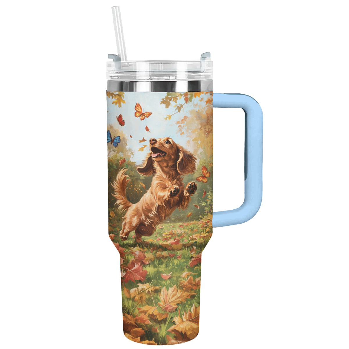 Shineful Tumbler Playful Dachshund Tumbler