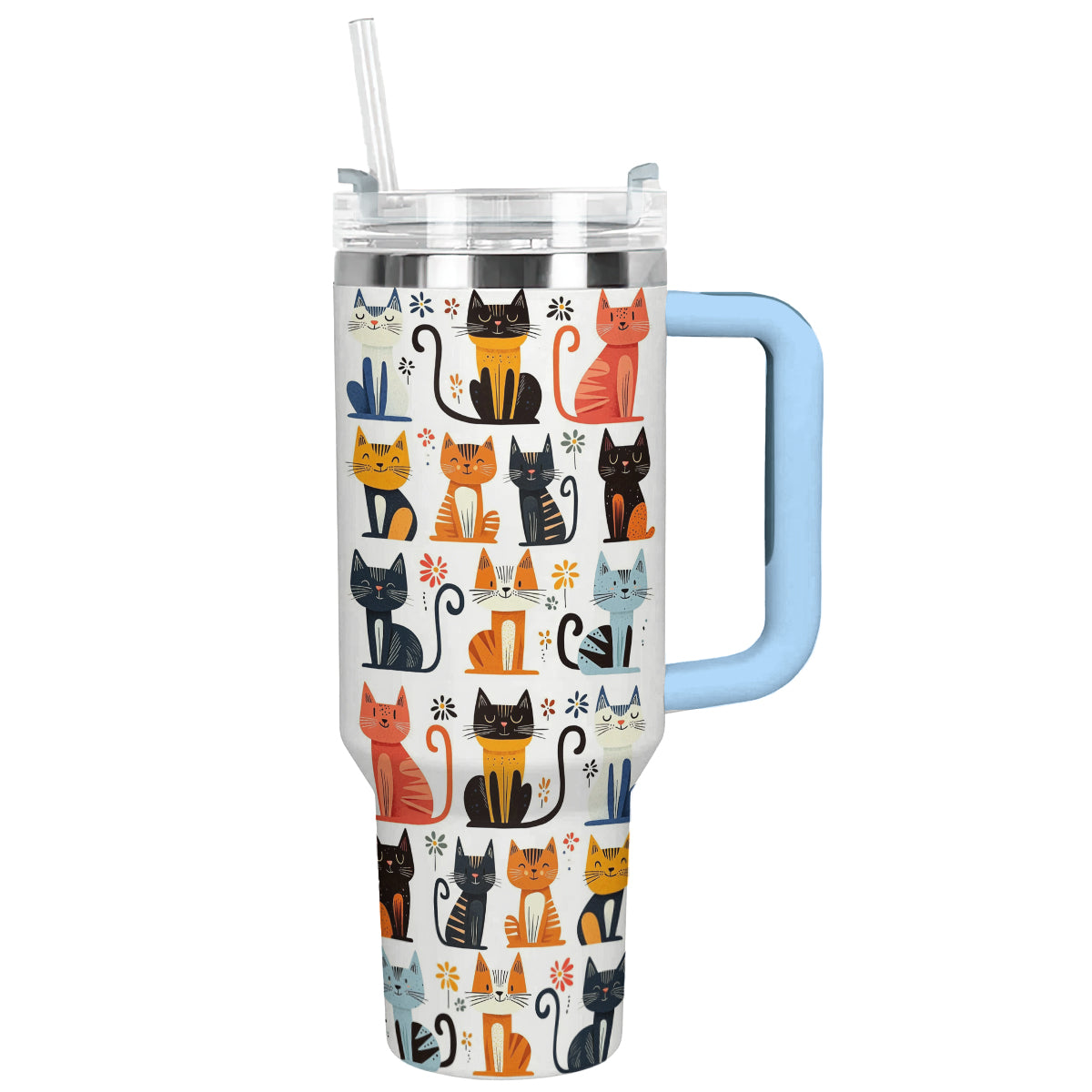Shineful Tumbler Colorful Cat Lover