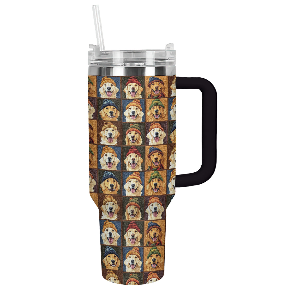Shineful Tumbler Golden Retriever Autumn Vibes