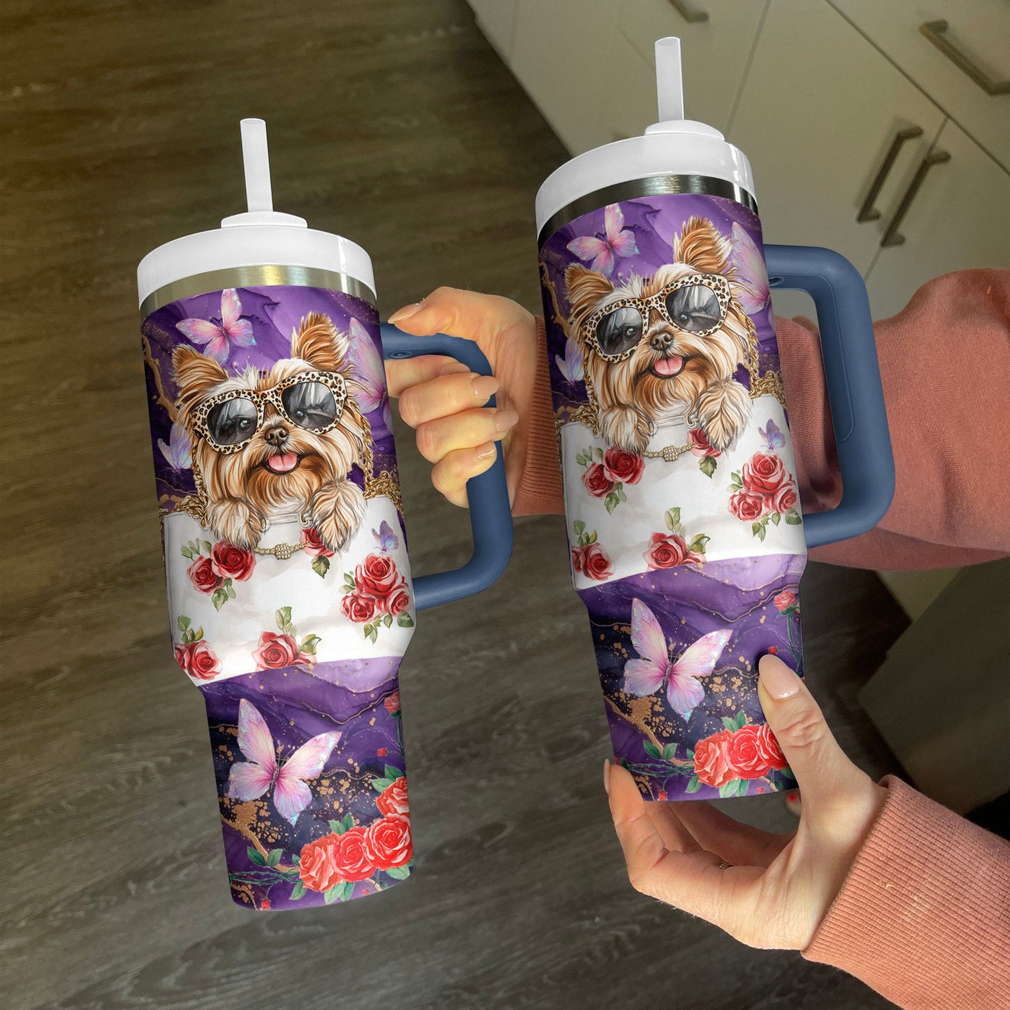Shineful Tumbler Yorkie Glamour