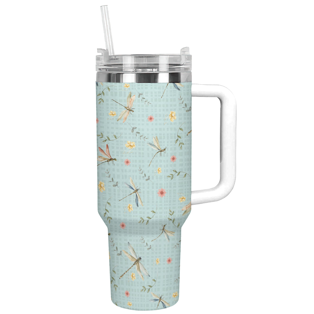 Shineful Tumbler A Dreamy Dragonfly Garden
