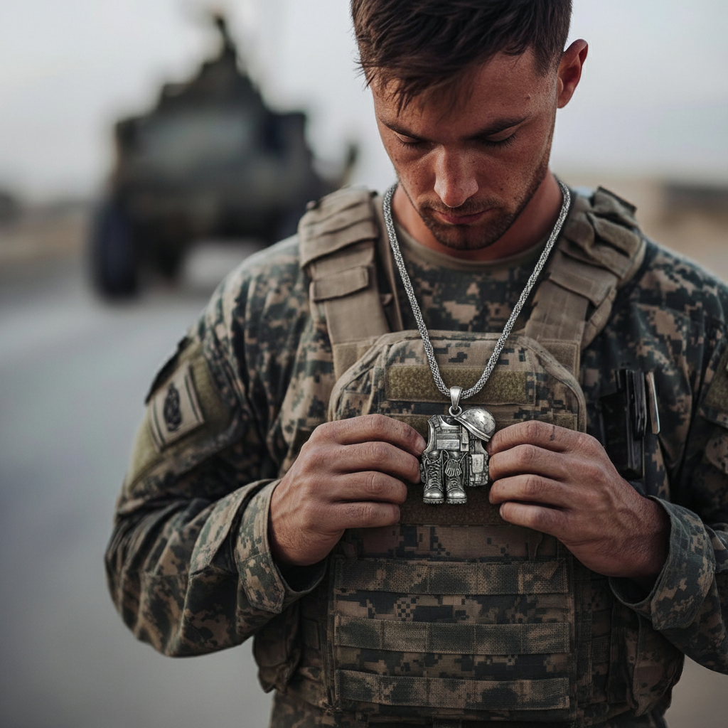 Shineful Pendent Battlefield Tribute Veteran - No Chain