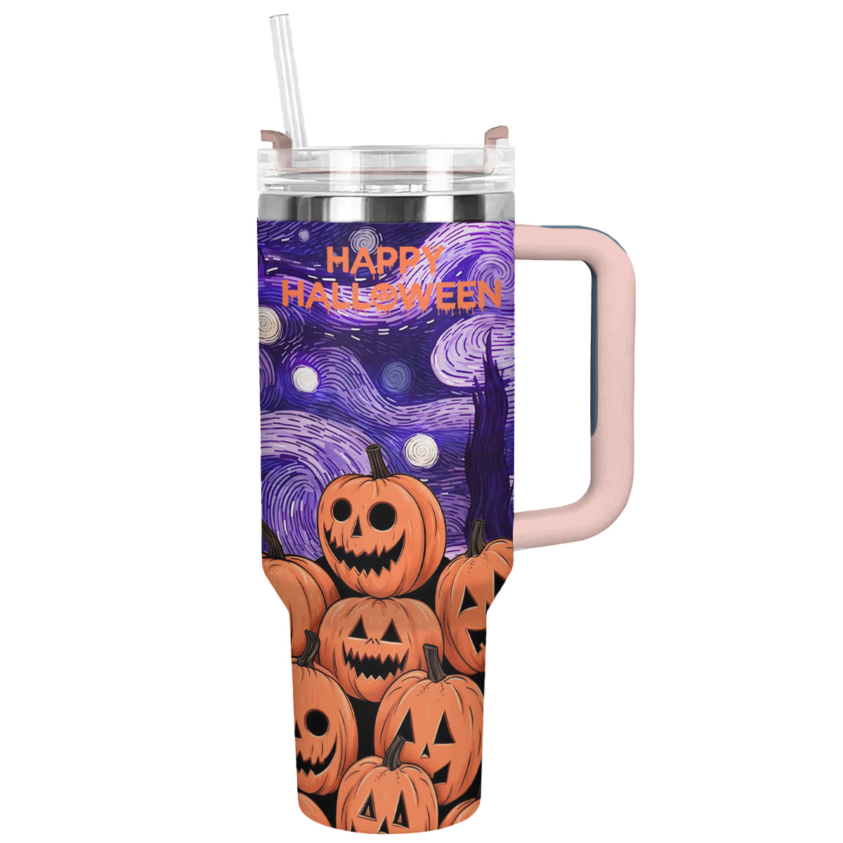 Shineful Tumbler Pumpkin Starry Night
