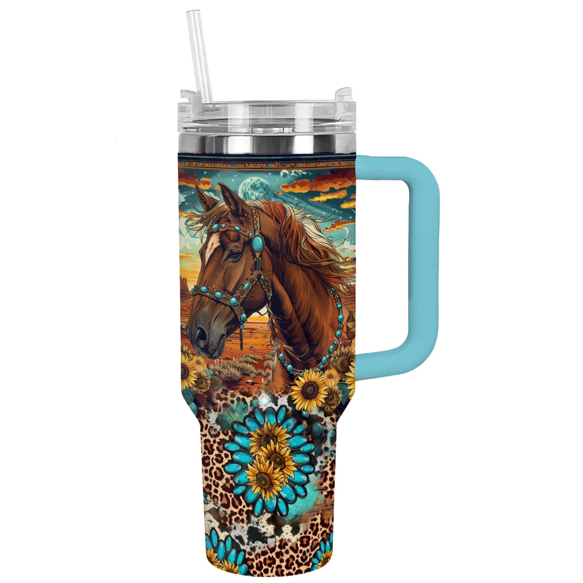 Shineful Tumbler Sunflower Sunset Ride