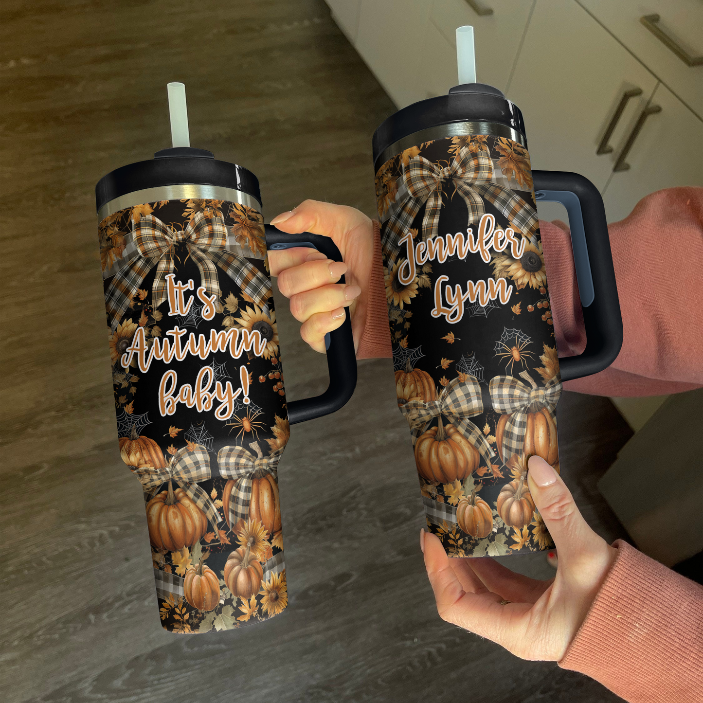 Shineful Personalized Tumbler It's Autumn Baby