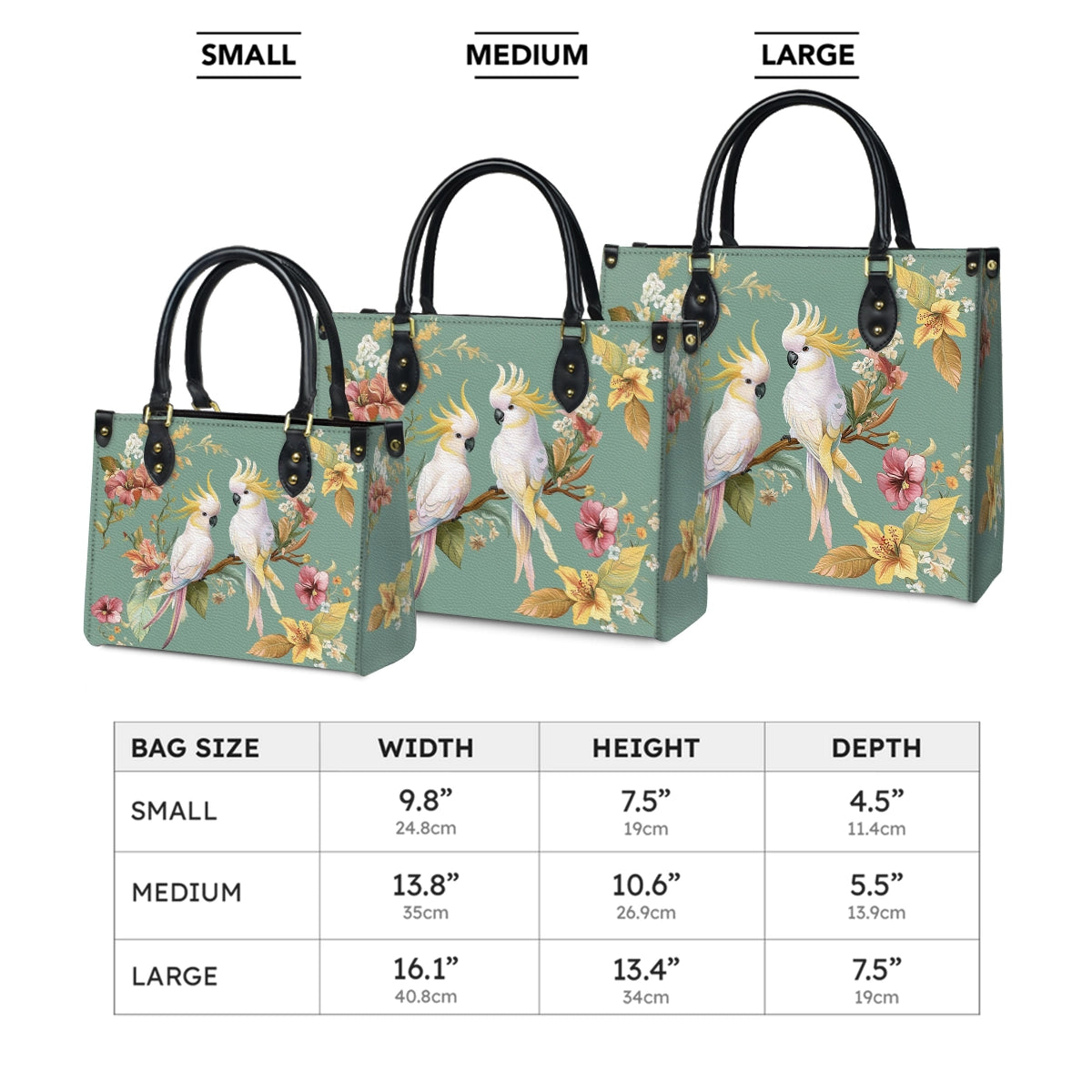 Shineful Leather Bag Golden Chorus
