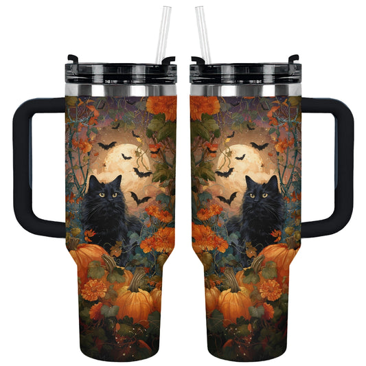 Shineful Tumbler Cat Autumn Enchantress