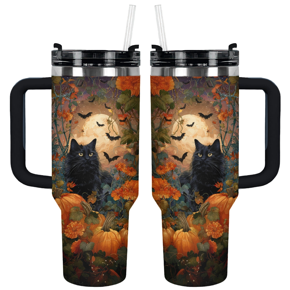 Shineful Tumbler Cat Autumn Enchantress
