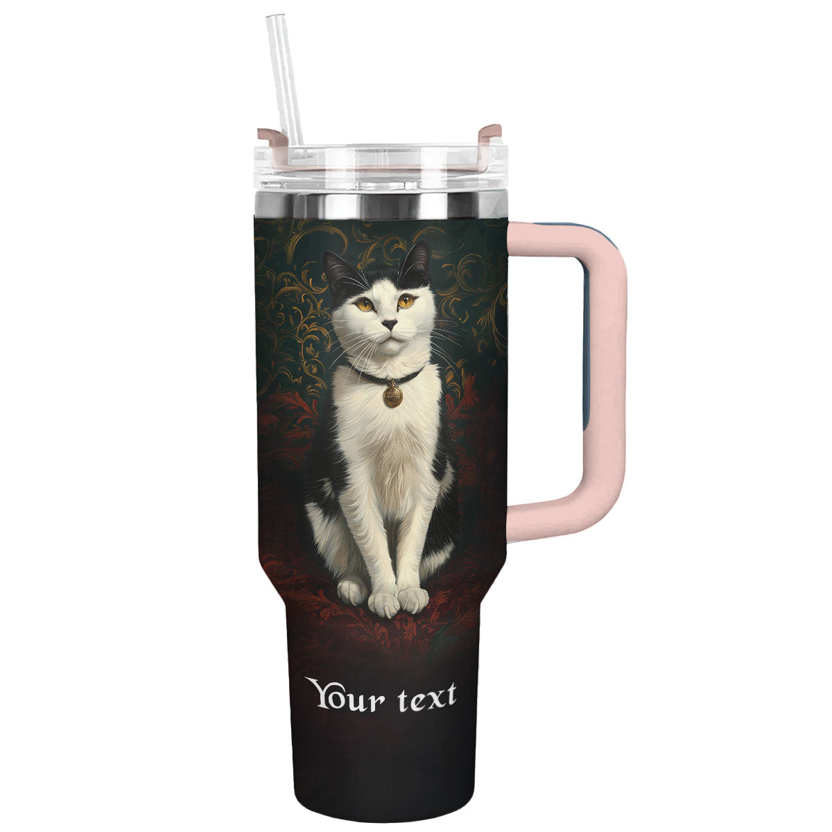 Shineful Tumbler - Personalized Royal Cat