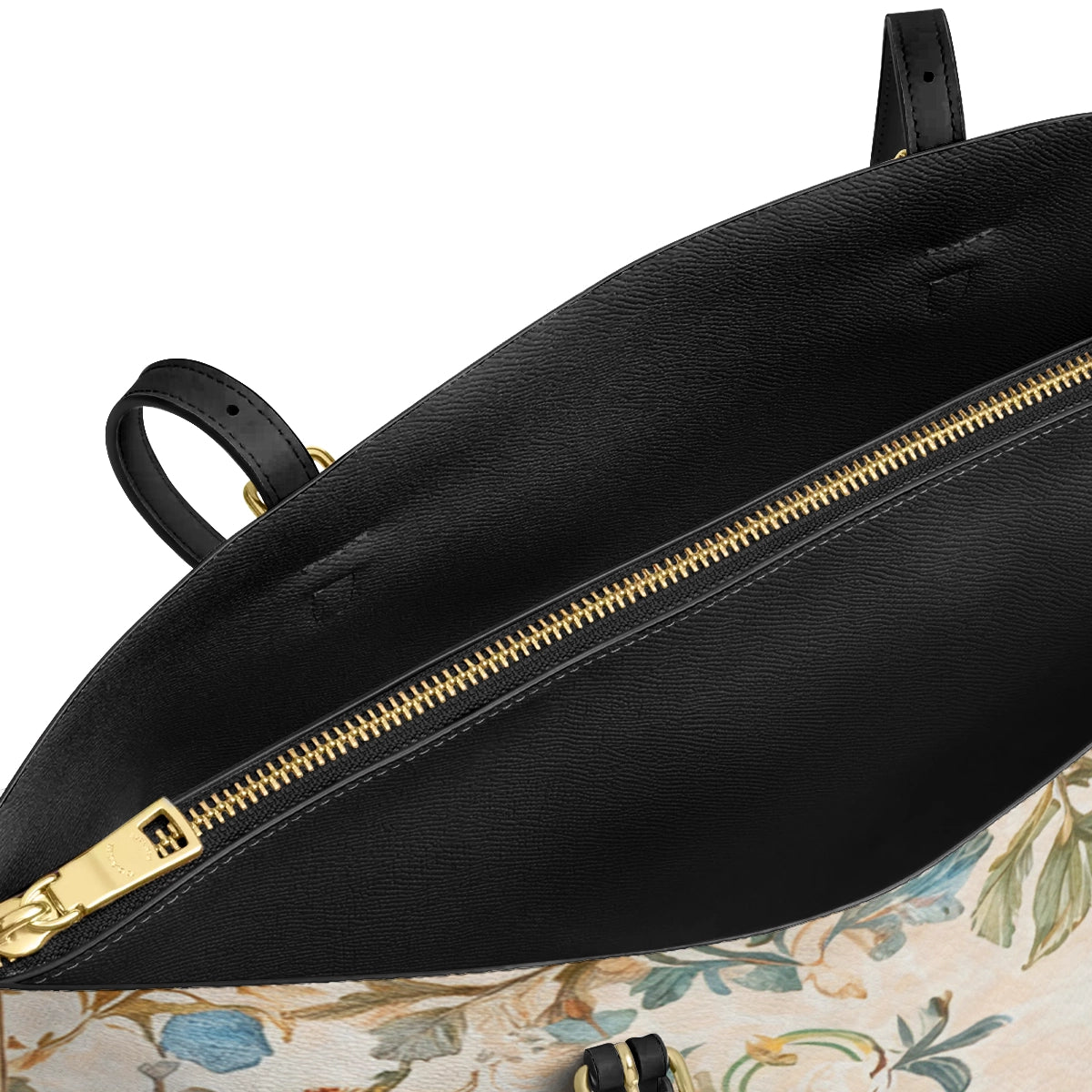 Shineful Leather Tote Bag - Bluebird Affection