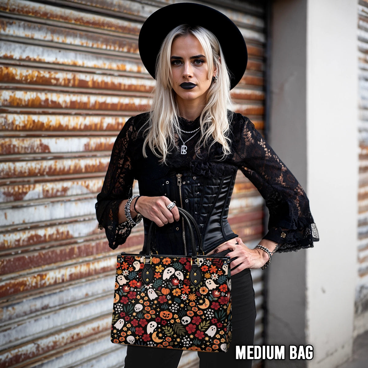 Shineful Leather Bag Spooky Chic