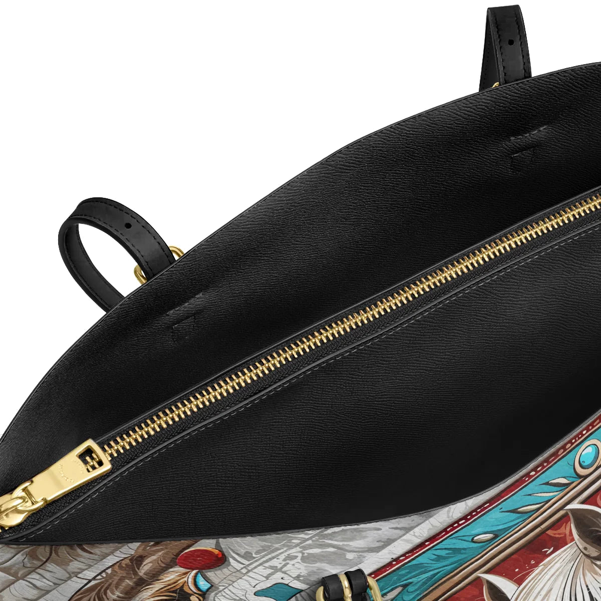 Shineful Leather Tote Bag - Native Grace