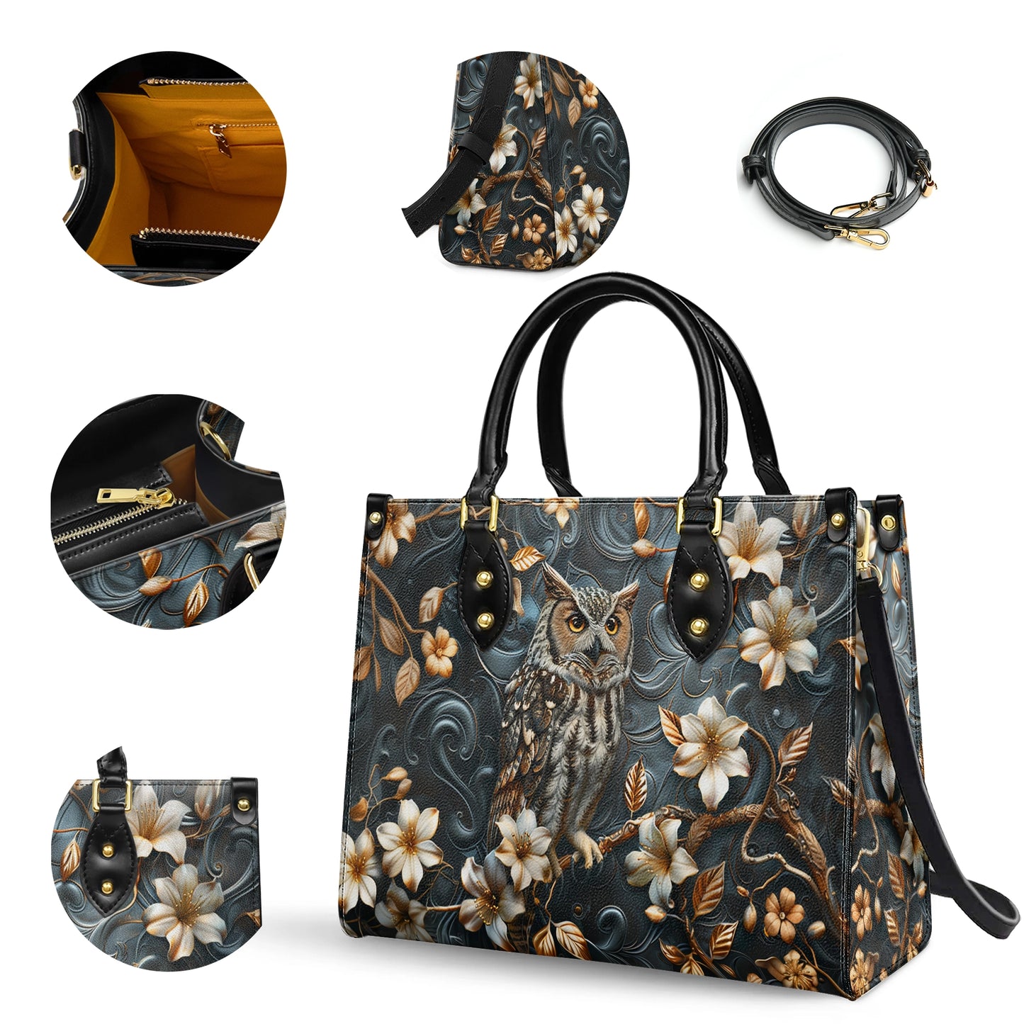 Shineful Nocturne Wisdom Leather Bag