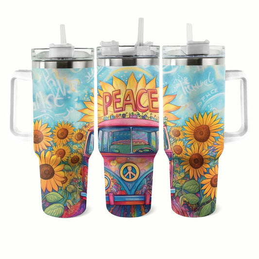 Shineful Tumbler Sunflower Van Hippie