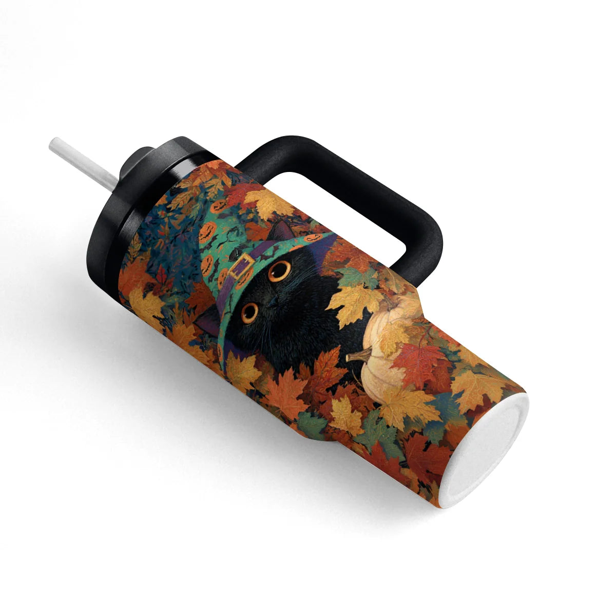 Shineful Tumbler Witchy Cat Autumn