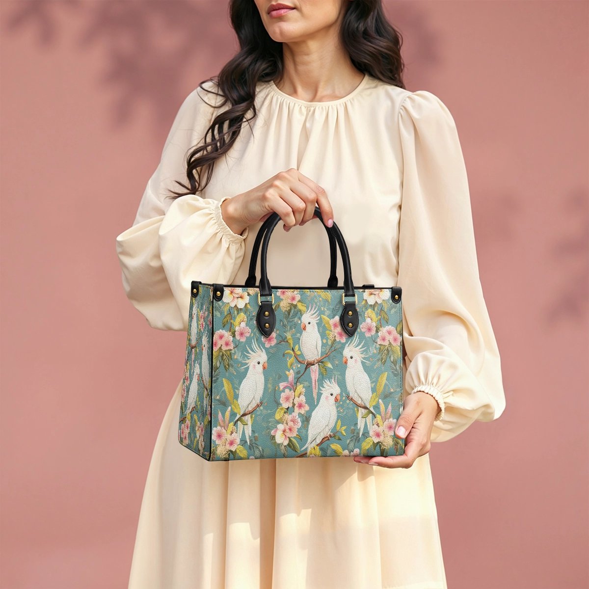 Shineful Leather Bag Spring Choir