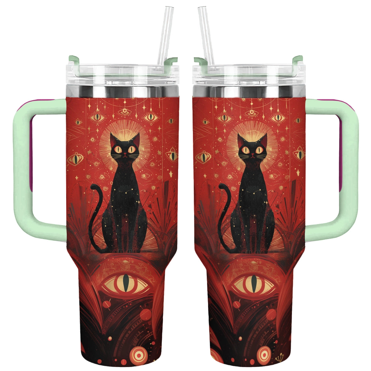 Shineful Tumbler Cat Mystic Gaze