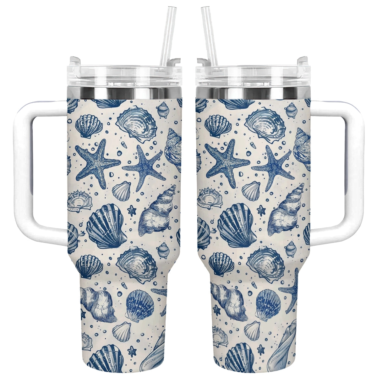 Shineful Tumbler Seashell Serenity