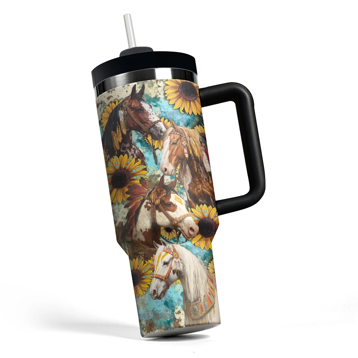 Shineful Tumbler Tribal Sunrise Herd