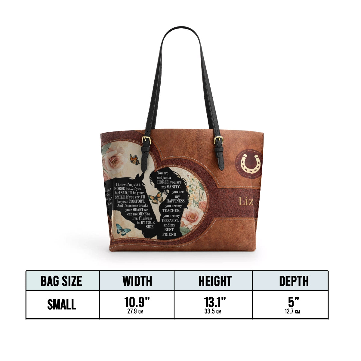 Shineful Leather Tote Bag - The Saddle Bond