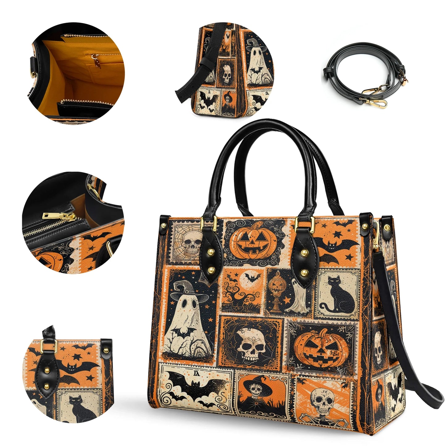 Shineful Leather Bag Mystic Halloween Charm